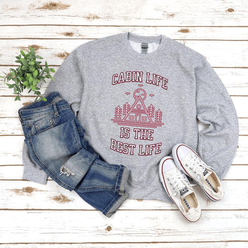 Introducing the sweatshirt that's perfect for all your cabin adventures!